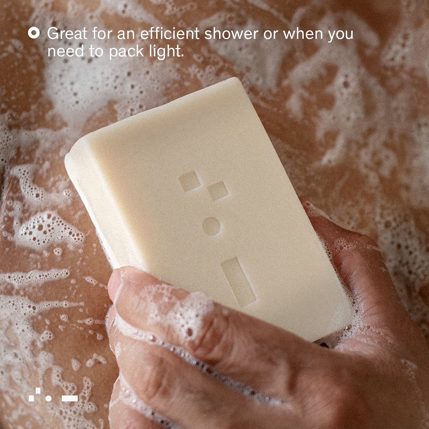 Bravo Sierra Body & Hair All-In-One Soap Bar - Tonka Bean & Lemon, 7 oz - Coconut, Shea Butter and Oat Flour for Soft Skin and Healthy Hair