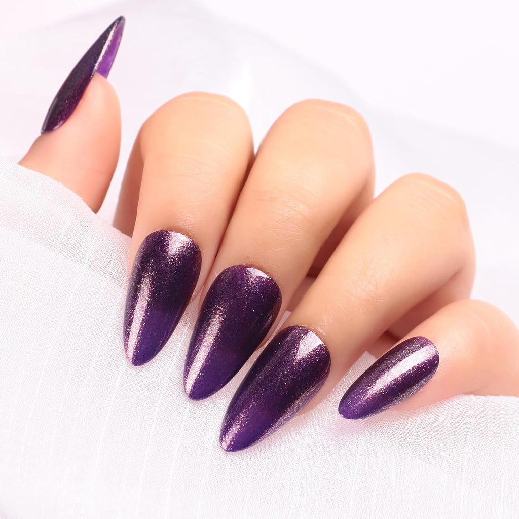 Major Dijit Quick Dry Nail Polish Charm Purple Summer Nail Lacquer for Nail Art Regular Nail Polish 0.41 fl oz.
