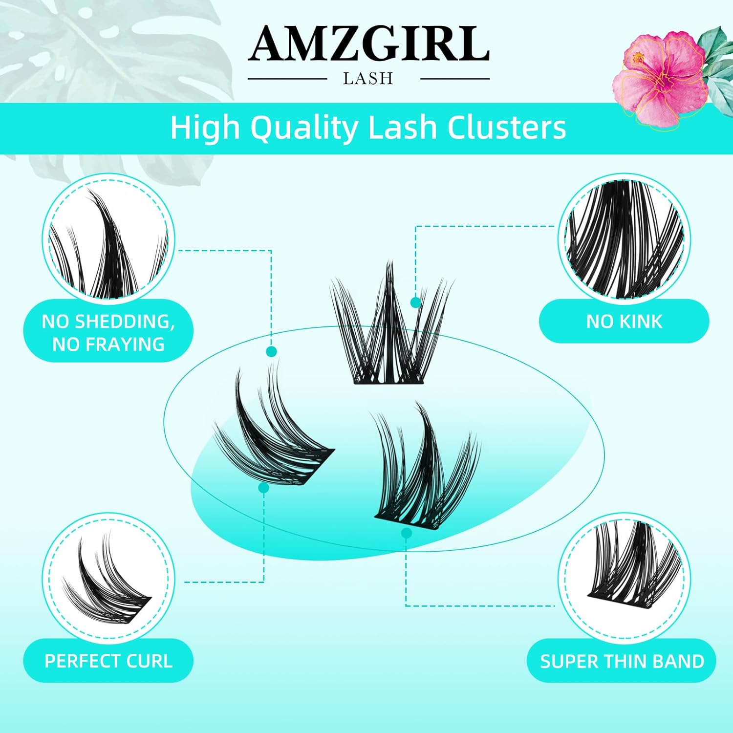 Lash Clusters Manga 140Pcs Eyelash Cluster Wet Look Ultra-Thin Lash Band Eyelashes Extensions Spiky Anime Wide Span Lashes(Puppy,C-10mm)