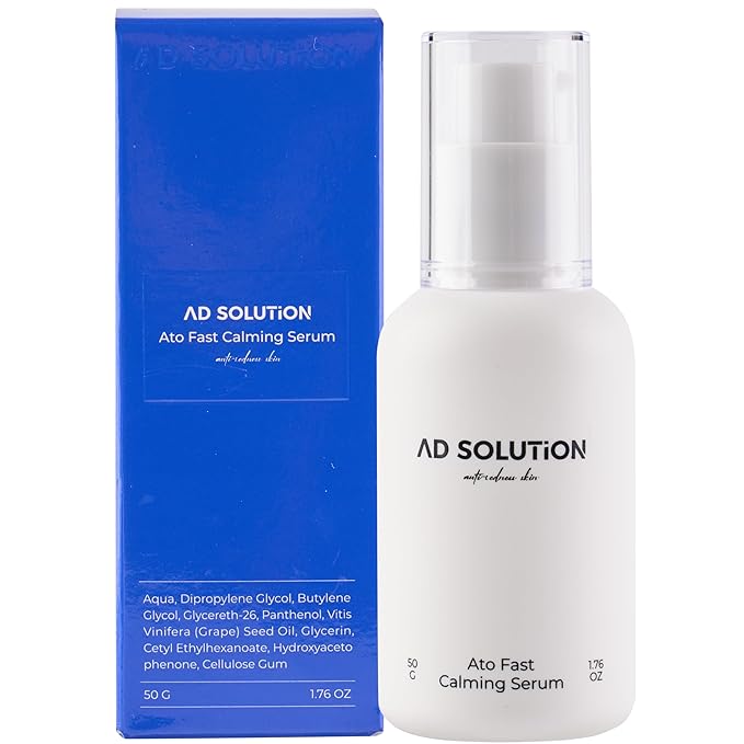 Ato Fast Calming Serum Mother’s Day Gift for Sensitive & Eczema-Prone Skin Instant Relief from Itch, Redness & Flare-Ups Powered by Cica & Panthenol 1.69 Fl Oz