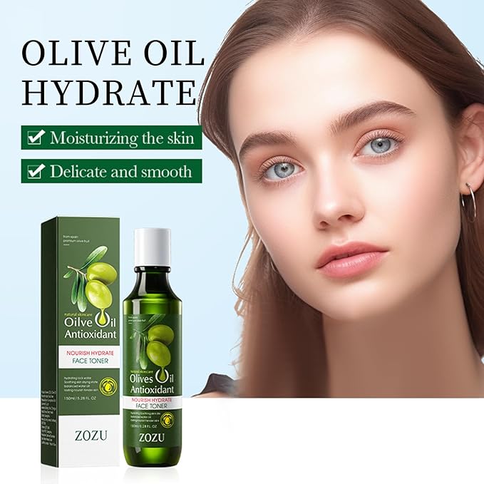 Olive Oil Skin Care Set, Olive Fruit Extract, Rich in Vitamins, Deeply Moisturising, Keeps Skin Hydrated, Valentine's Day & Holiday Set