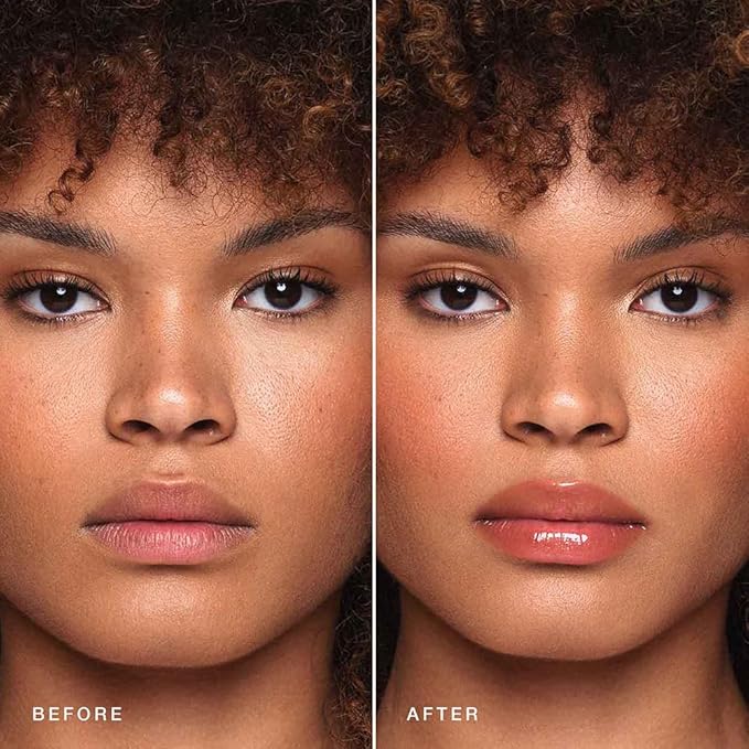 Jouer Essential Hydrating Lip Oil – Moisturizing Dry Lip Treatment Serum - Fragrance Free Clear Lip Oil - Jojoba Seed Oil and Apricot Oil Formula, Natural Shine