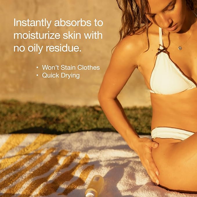 HUME SUPERNATURAL Dry Body Oil Spray - Ultra Hydrating Oil for Dry Skin, Light and Nourishing Body Oils for Women and Men, Long-Lasting Moisture (Amber Woods 1-Pack)