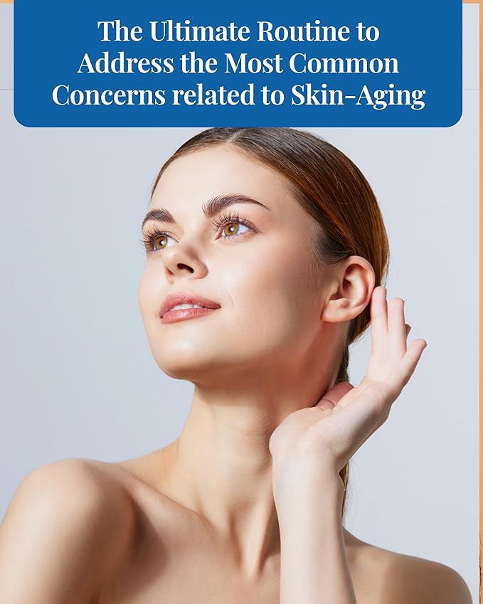 Total Youth Biome (Skincare Set, 12.2fl oz) - Premium Total Age-Defying Toner + Emulsion Set for Wrinkles, Elasticity, Hydration & Skin Tone. Korean Skin Care by LG Beauty. Collagen,