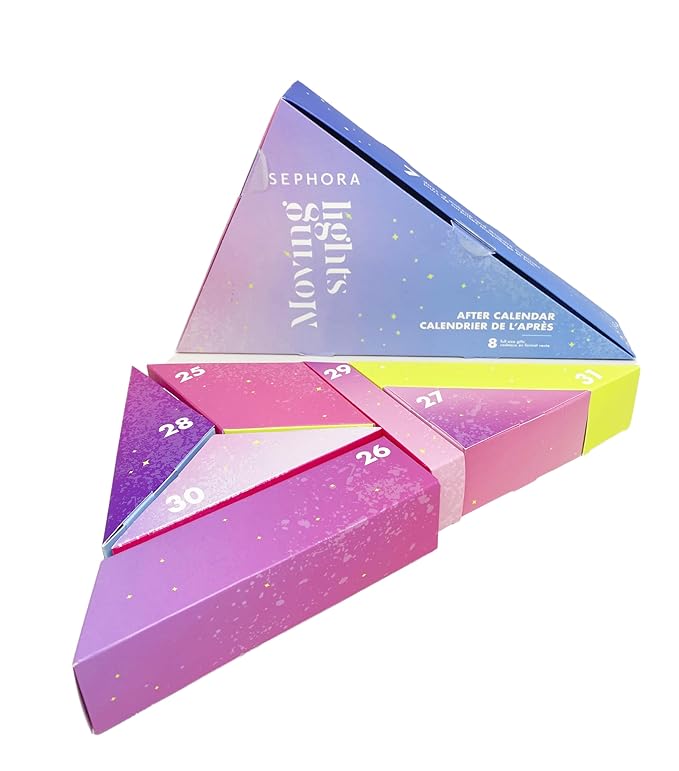Sephora Favorites Limited Edition Moving Lights After Calendar 7 Days of Makeup and Skincare Surprises - 8 Full Size Gifts