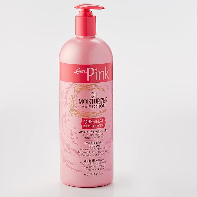 Luster's Pink Oil Moisturizer Hair Lotion 946 ml/32 fl oz Pink