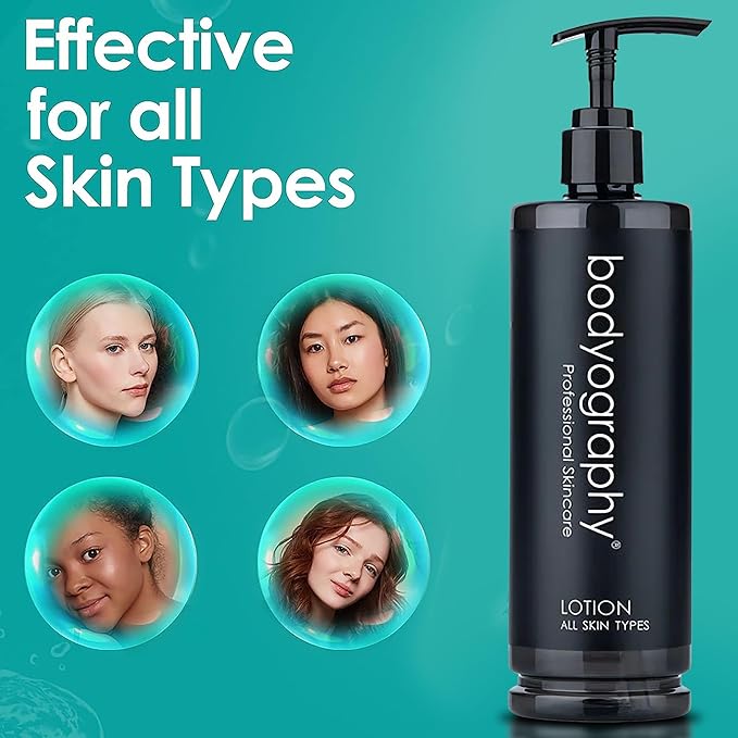 Bodyography Hydrating Lotion Pump - Moisturizing Body Lotion for Dry Skin