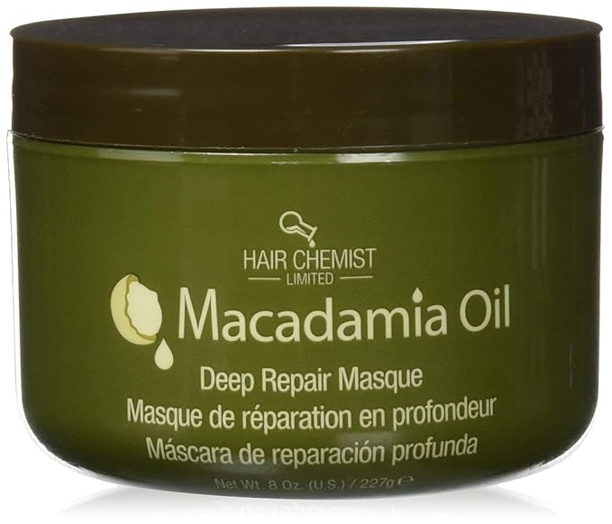 Hair Chemist Macadamia Oil Deep Repair Masque Net Wt. 8 oz