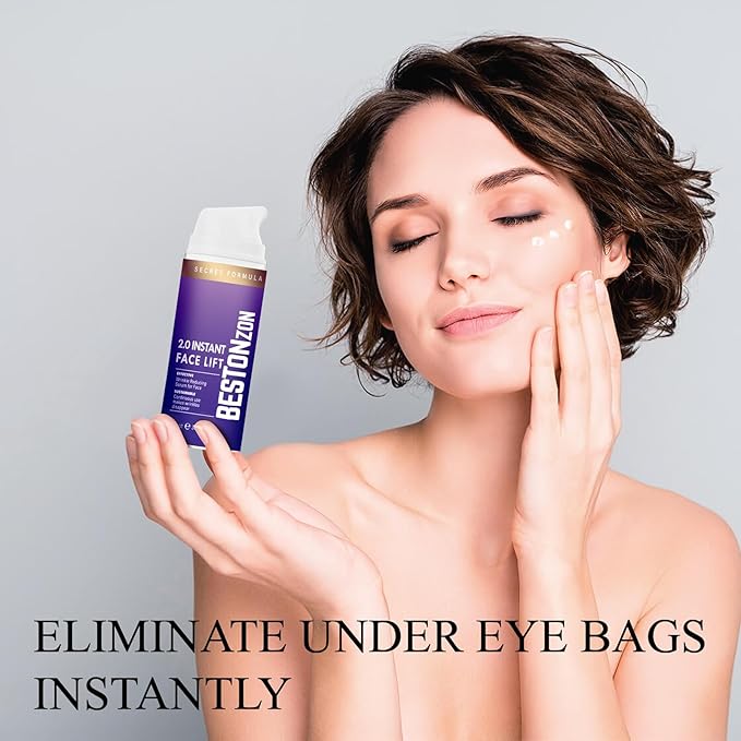 Under Eye Bags and Wrinkles - Instant Face Lift Cream,Remove Dark Circles, Bags Under Eyes, Fine Lines, Wrinkles and Neck Lines,Firming Delicate Skin 1.01oz/ 2.0