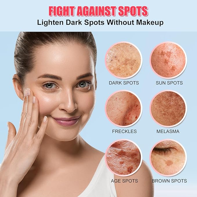 Dark Spot Corrector for Face and Body - Serum, Corrects Sun Spots, Freckles and Melasma - 1.7 Fl Oz