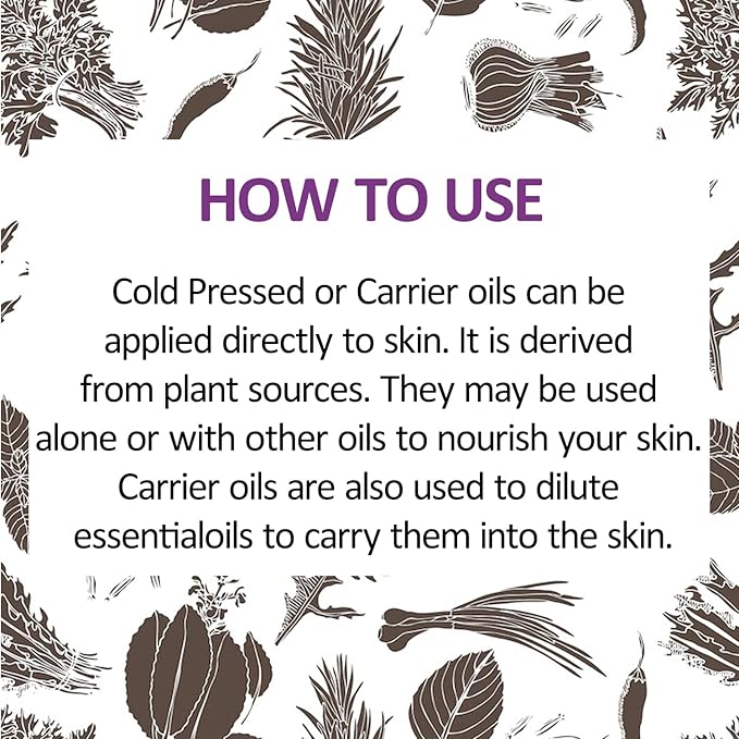 Deve Herbes Pure Carrot Oil (Daucus carota) Cold Pressed 1250ml, (42 oz)