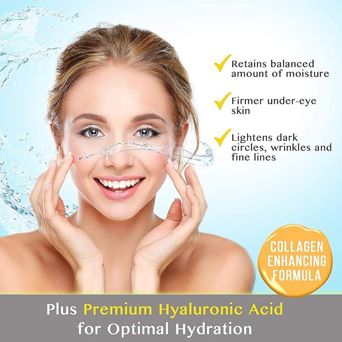 Under Eye Patches, 30PCS Pink Eye Mask, Eye Gel Pads With Collagen Treatment for Reducing Dark Circles, Lighten Wrinkles Anti-Aging Moisturizing, Fine Lines Eye Bags Puffiness Women Men