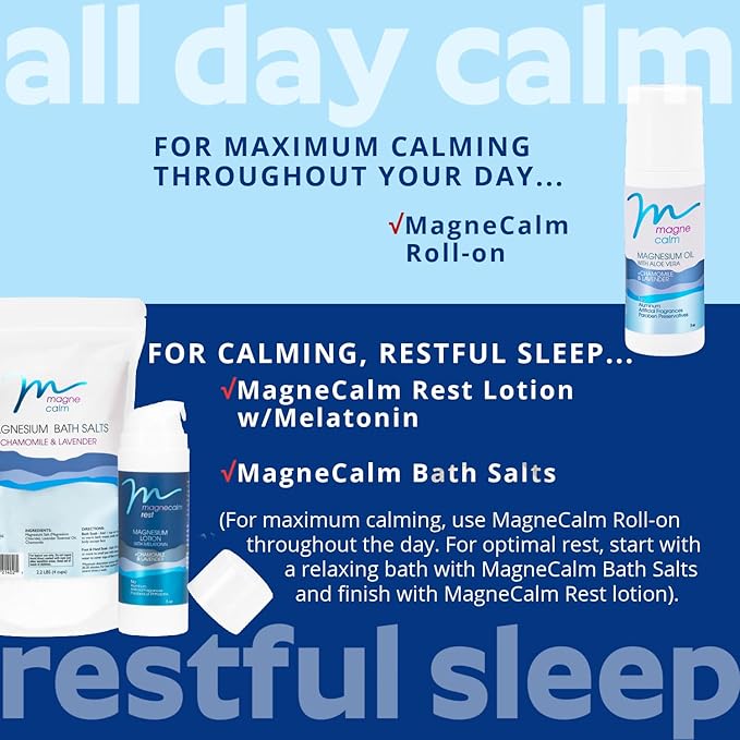 MagneCalm Magnesium Bath Salt 2.2 lb