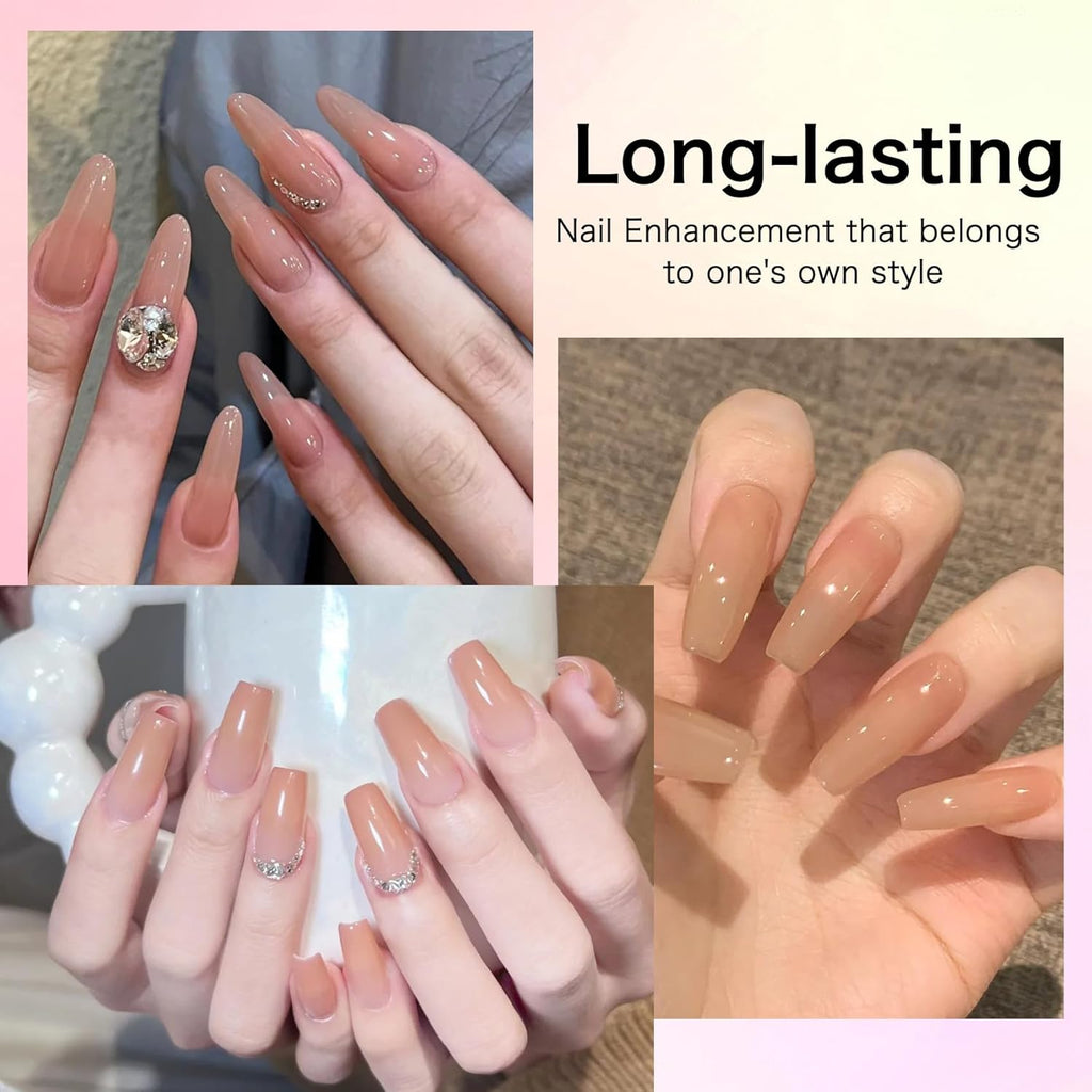 Acrylic Powder for Nail 56g: 2oz Peach Pink Acrylic Powder Large Capacity Professional for 3D Art Carving French Extension - DIY Nail Carving Long-Lasting No Needed Lamp