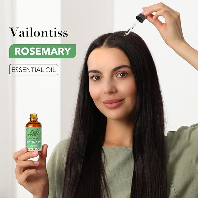 Rosemary Oil, Scalp & Hair Strengthening Oil, Rosemary Oil for Hair Growth, Dandruff Removal and Hair Strengthening for All Hair Types(Rosemary Oil, 100ml)