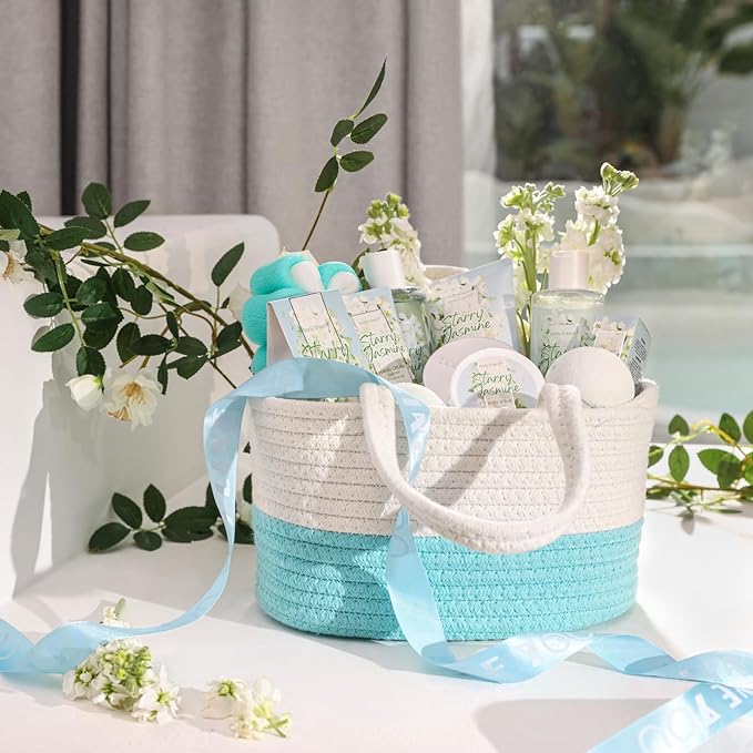 Spa Gifts for Women - Spa Gift Sets for Women, Body & Earth Shower Gift Set with Bubble Bath, Shower Gel, Lotion Set, Mothers Day Gifts for Mom