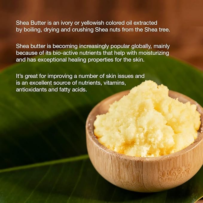 Yellow Shea Nut Butter Oil 14oz 396g