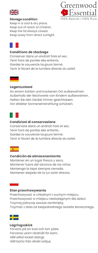 Pure Rice Bran Oil (Oryza Sativa) Cold Pressed 100ml (3.38 oz)