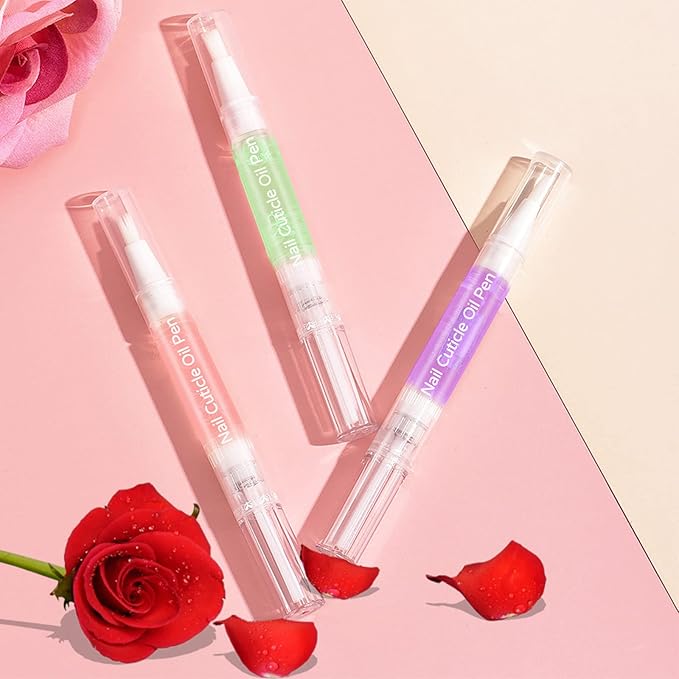 6Pcs Nail Cuticle Oils Nail Nutrition Oil Pen Nail Nourishment Pens 6 Smell Cuticle Revitalizer for Agnail Nourish Skin Nail Care (14pcs)