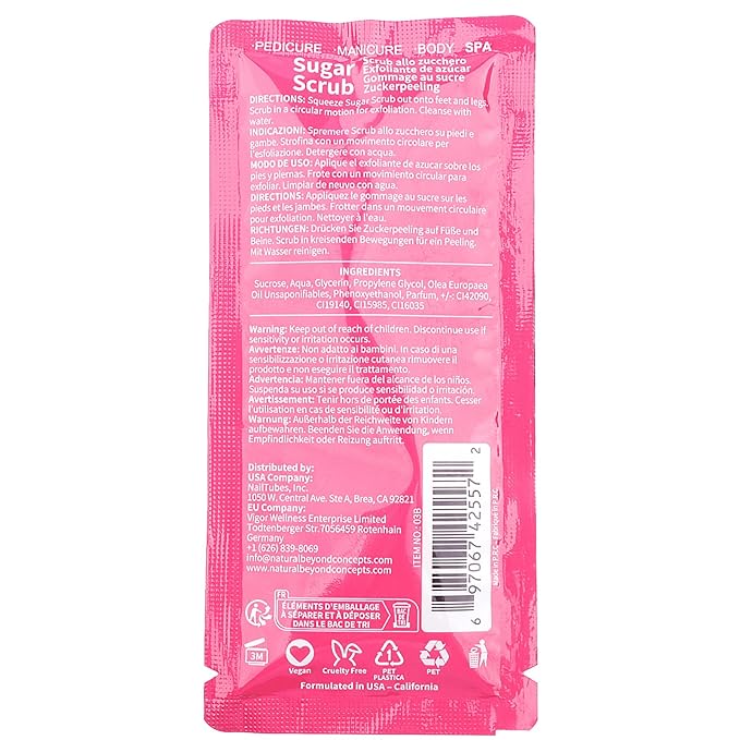 Pedicure Kit Foot Soak Set: Bubble Salt, Sugar Scrub, Massage Mask, Massage Lotion in a Box, 4 Step Foot Spa Kit for Dry Feet, Softens Calluses, Soothes Sore, Tired Feet（3 Set Rose)