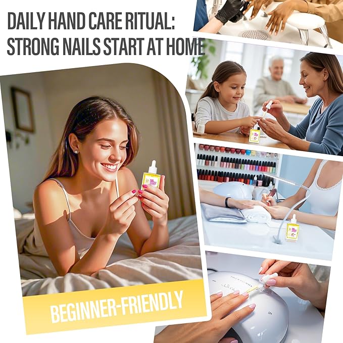 CHUCHU Nail Strengthener - Pineapple Scent Nail Repair Growth Moisturizing Treatment - Natural Jojoba Vitamin B & E Cuticle Oil for Dry Cracked Nails