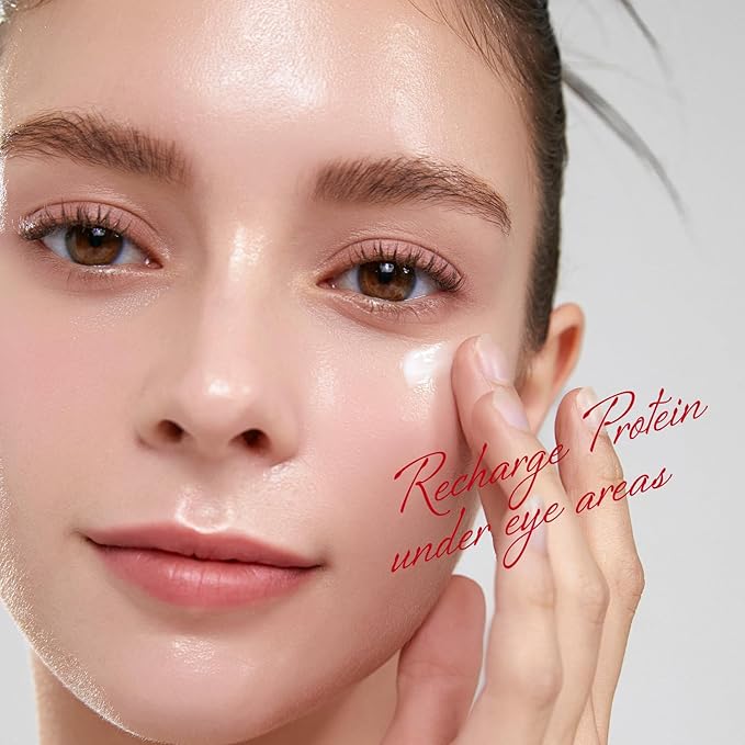 MEDITHERAPY Wrinkle-fit Tangle Eye Cream(Refill), Protein Collagen Eye Cream for Pufiness, Under-eye Bags, Dark Circles, Under Eye Treatment, 0.67 fl oz