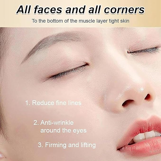 3Pcs Anti-wrinkle Firming Serum, Firm and Plump Face Serum, Anti-Aging Lifting Essence for All Skin Types, Hydrate & Moisturize, Reduce Fine Lines Firms Skin