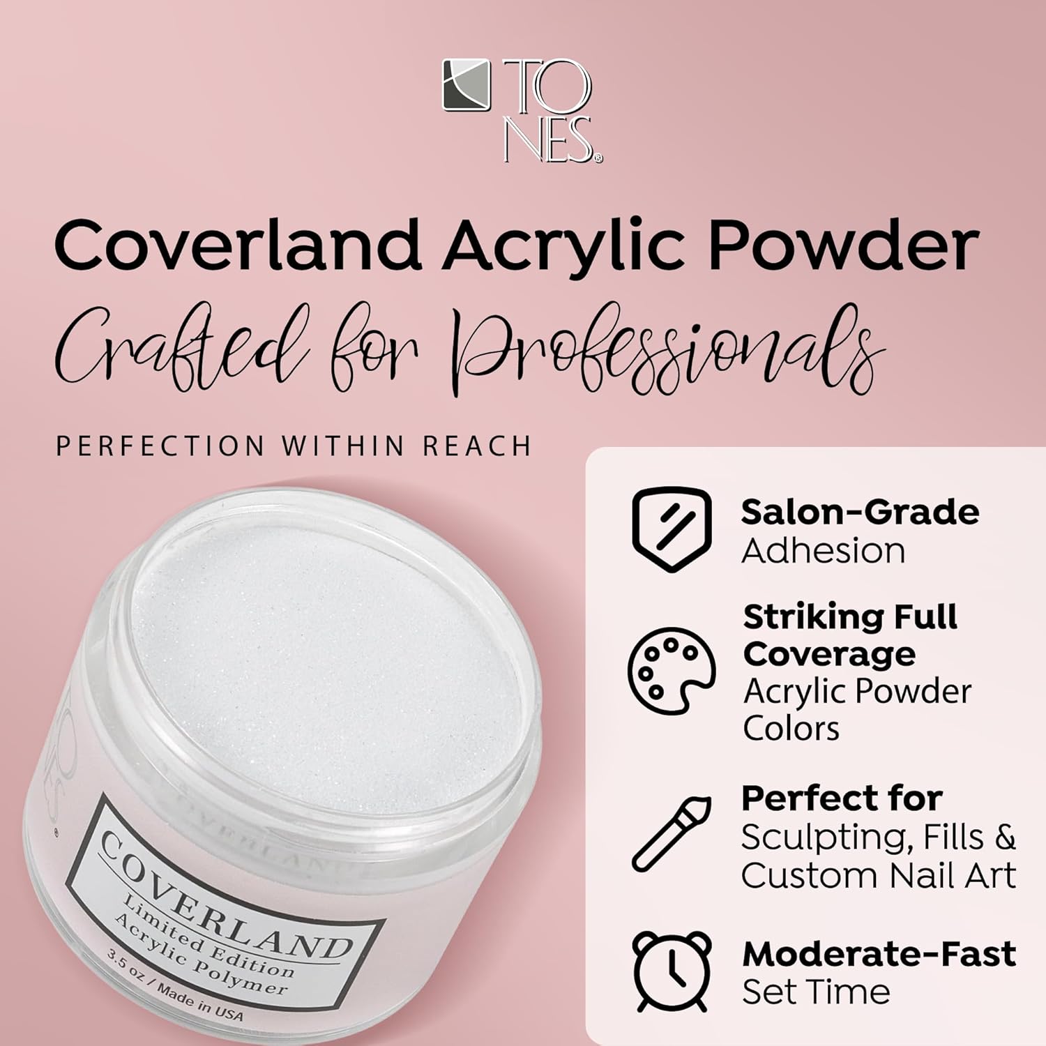 Coverland Acrylic Powder 3.5oz "Naughty" - Limited Edition