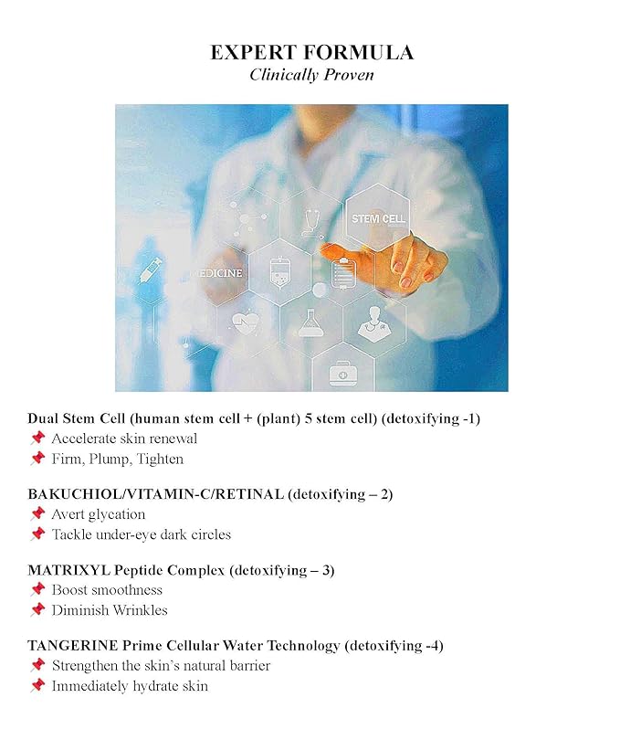 ULTIMATE [Human Stem Cell + (10%) PDRN] Healing Booster Overnight Serum―for Minimizes Wrinkles, Discoloration (10ml x 5vials)