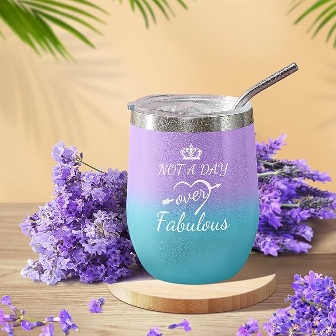 Birthday Gifts for Women Friendship, Happy Birthday Gift Basket for Mom Friend Sister Her Birthday Gift Unique, Luxury Self Care Gift Lavender Relaxing Spa Gifts Set with 3D Birthday Card for Women