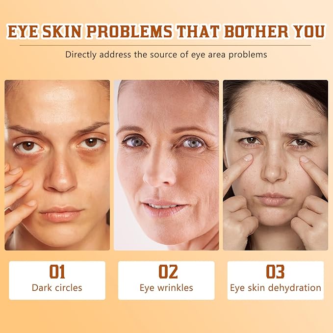 2 PCS Lumibalm Eye Serum Stick, Lumibalm Balm Stick, For Under Eye Bags, Erase Dark Circles Fade Lines, Deeply Moisturizes, Anti Aging Serum Stick