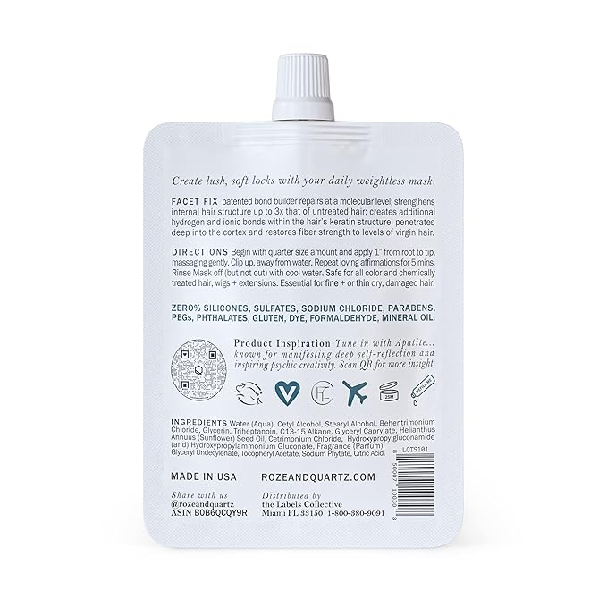 Roze + Quartz® Muse Mask (1 Fl Oz (Pack of 1))