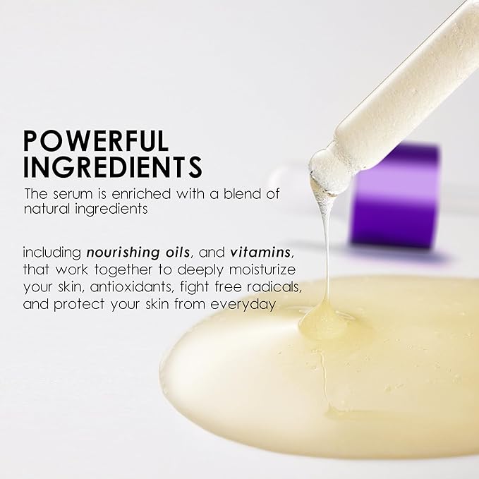 Almoes Retinol Serum for Face,Moisturising Serum for Face with Macadamia,Firming Skin,Antioxidant,Increase Skin Elasticity,Hyaluronic Acid Serum,Face Serum for Women,Serum for Face,Face Care,1 Fl Oz