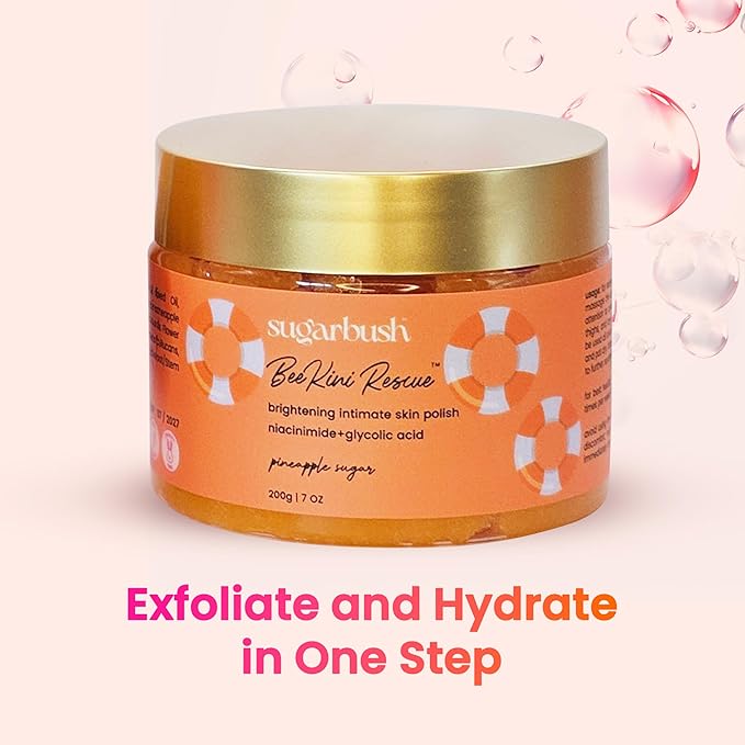 Beekini Rescue Ingrown Hair Scrub with Niacinamide