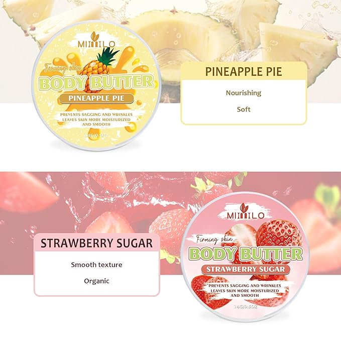 New Body Glaze Choose You Favorite Scent To Keep Skin Hydratedand Moisturizing Care Butter Sample Kit Skin Care