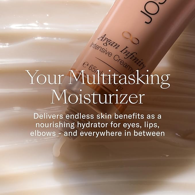 Josie Maran Whipped N' Ready to Glow Body Care Set - Includes Argan Intensive Creamy Oil, Face Cream & Body Butter - Nourishes, Hydrates & Firms Skin - Radiance-Boosting Gift Set (3 Count)