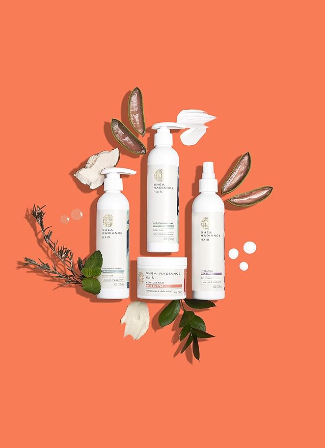 Shea Radiance Moisture Rich Hair Butter w/Unrefined Fair-Trade Shea Butter & Healing Essential Oils | 4oz