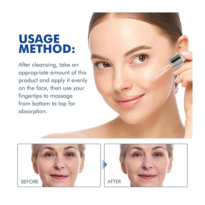 Firming Facial Serum Skincare Stock Solution Instantly Smooths The Skin Reduces Wrinkles(2PCS)