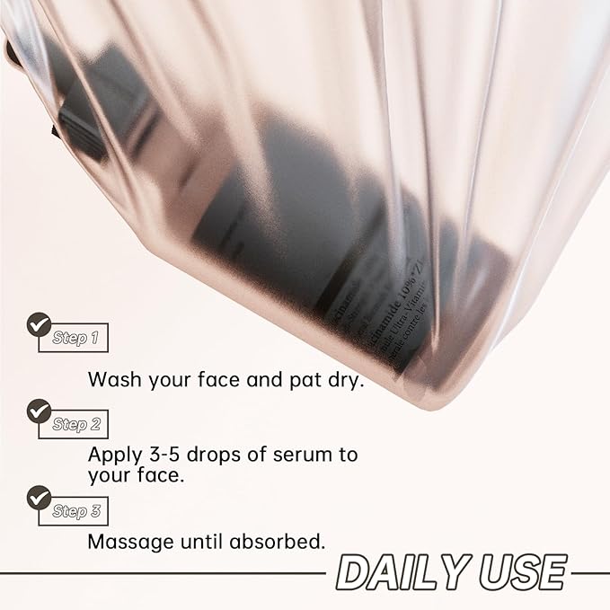 Niacinamide 10% + Zinc 1% Face Serum for Women, 30ML/1 Fl Oz - Refresh & Soothe Your Skin with Niacinamide Facial Serum for Acne (2)