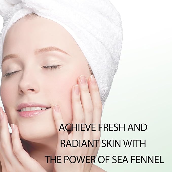 French Sea Fennel Ceramide Serum, Hydrates and Restores Skin Barrier, Formulated with Ceramides & Marine Sugar Lipids, Anti-Aging, Designed for Sensitive Skin, Fragrance Free - 1.69 Fl.oz