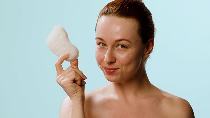 HartFelt Foot Exfoliating Sponge | Chemical-Free Foot Scrubbers for Smooth & Soft Feet | Gentle Sponge Pad for Callus Removal, Dead Skin & Cleansing | Made in USA - 2 Count