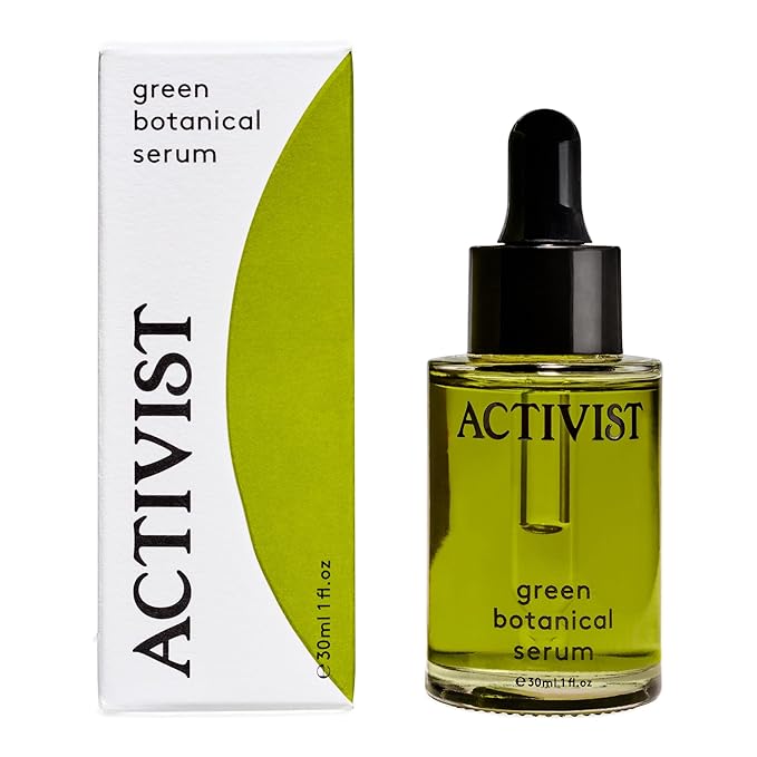 ACTIVIST Green Botanical Serum | Product of New Zealand | Vegan | Handcrafted | 100% Natural (30 mL | 1 fl oz)