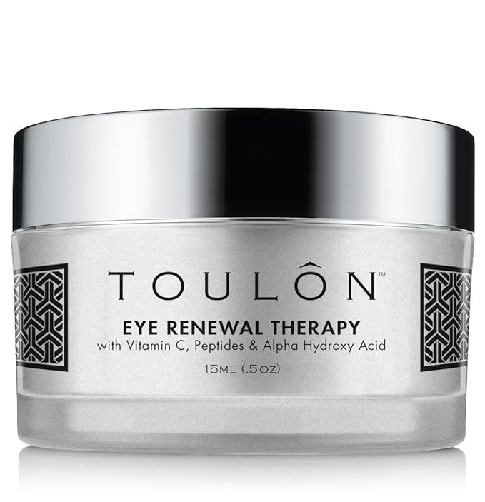 Eye Cream for Dark Circles, Puffiness and Wrinkles. Reduces Fine Lines with Vitamin C, Peptides & Alpha Hydroxy Acid. Minimizes Crows Feet, Puffy Eyes and Bags