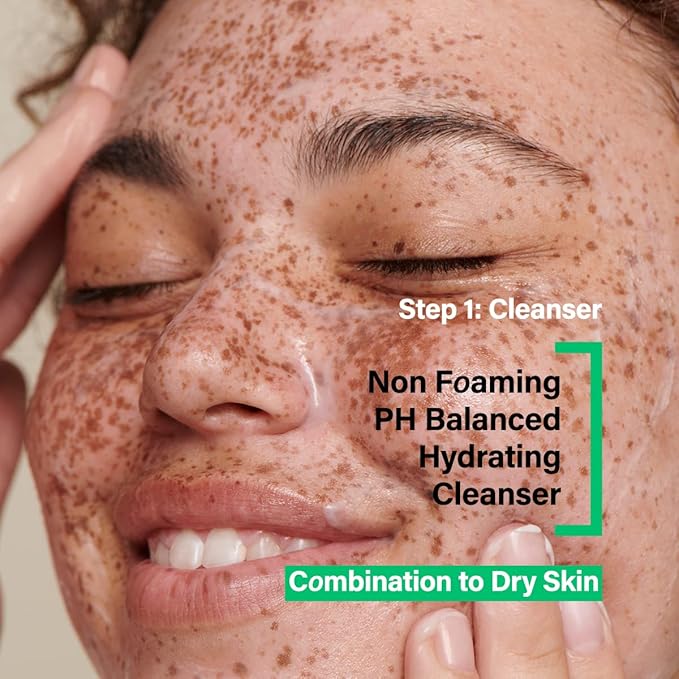 Coats Skinsentials Bundle – Cleanser 5 oz, Toner 4.2 oz & Moisturizer 2.5 oz – 3-Step Regimen Protects the Skin Barrier with Ceramides, For Women and Men