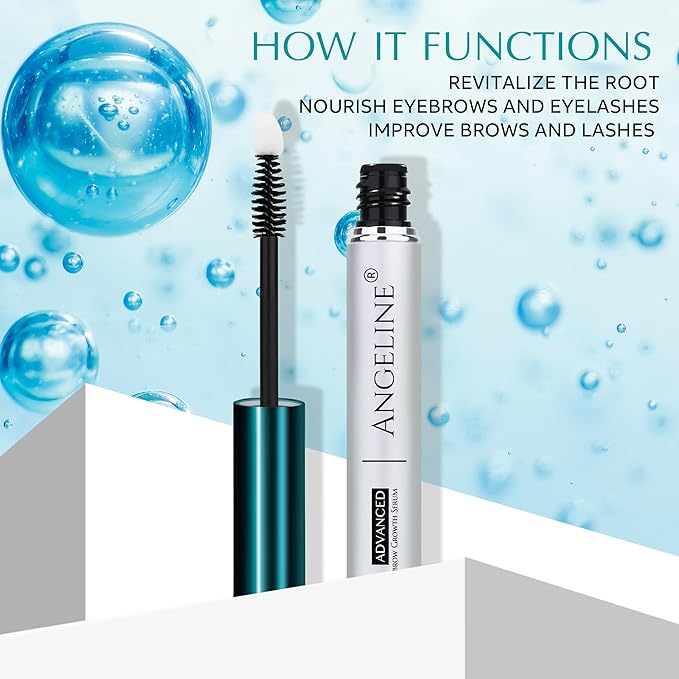 Premium Eyebrow Growth Serum for Thicker Brows, Advanced Eyebrow Serum to Grow Brows 5ml