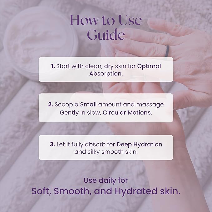 Thick Whipped Body Butter for Women – Moisturizer with Organic Coconut Oil, shea butter & Vitamin E – Silky Hydrating Body Butter for Soft, Smooth Skin - Tortola Sun 8 Oz