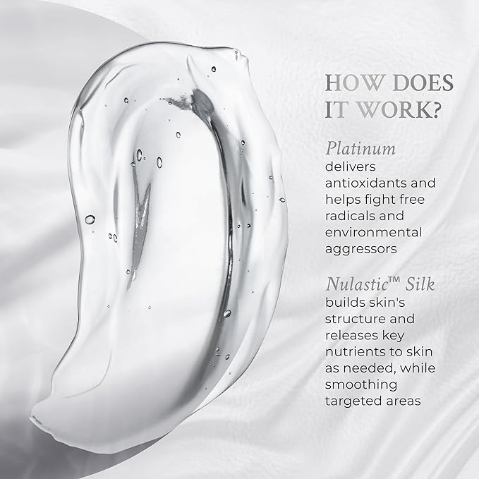 PRAI Beauty Platinum Firm and Lift Eye Serum, Anti-Aging and Hydrating Serum, Paraben-Free, Vegan, Cruelty-Free, 0.5 oz