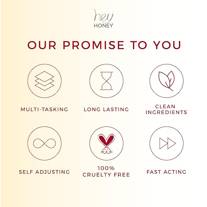 Hey Honey Good Morning Honey Silk Facial Serum | Anti-Aging Vitamin C & Hyaluronic Acid Serum for Radiant Skin Boosts Glow, Smooths Fine Lines, Strengthens Skin Barrier | 1 oz