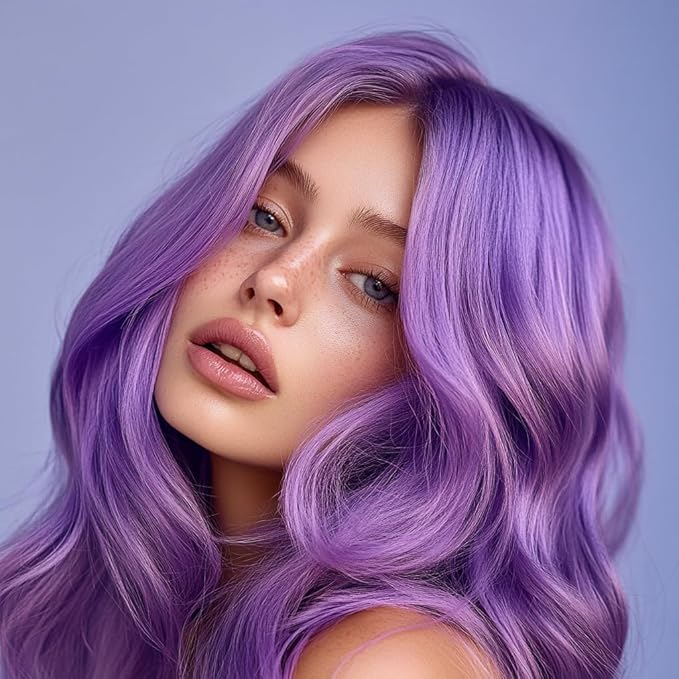 GK HAIR Global Keratin Lavender Bombshell Masque (7.05 Fl Oz/200 g) Semi-Permanent Long Lasting Hair Toning Color Pigments Moisturizing Styling and Coloring Mask for All Hair Types Unisex