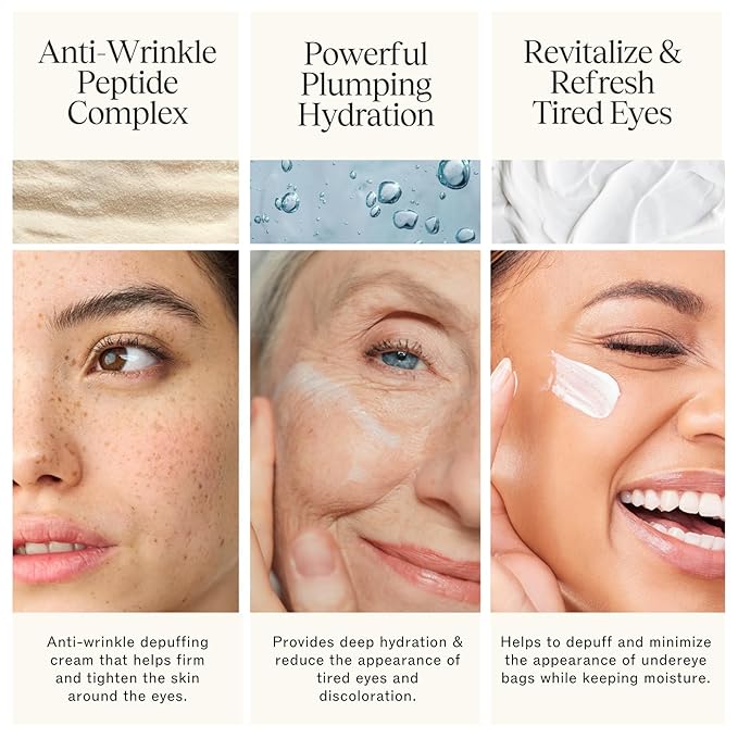 LilyAna Naturals New Caffeine Eye Cream 1oz